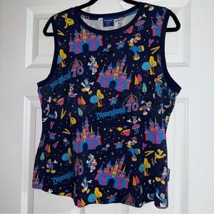 Disney Disneyland Resort 70th Anniversary women’s tank top, XL